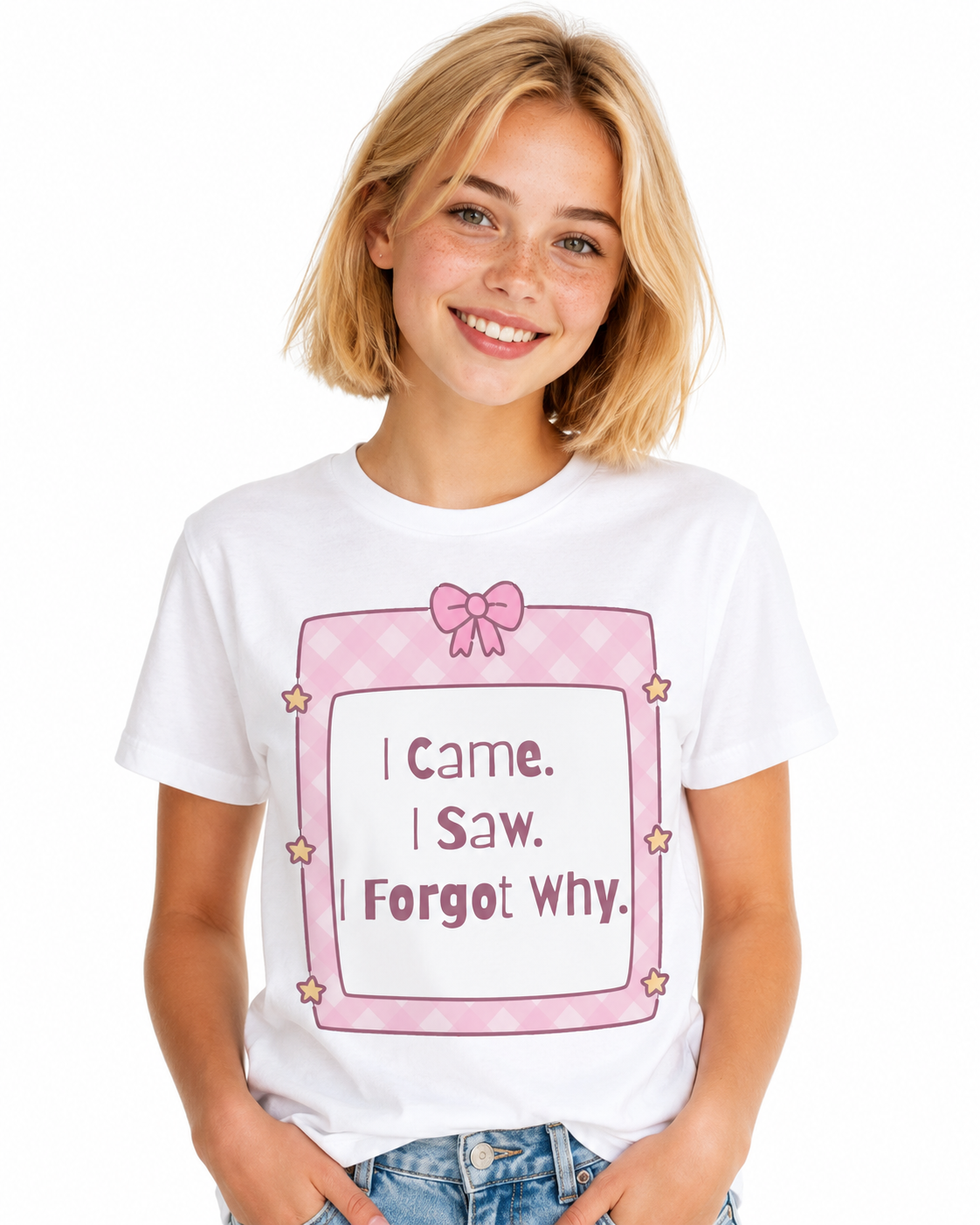 I Came I Saw I Forgot Why T Shirt